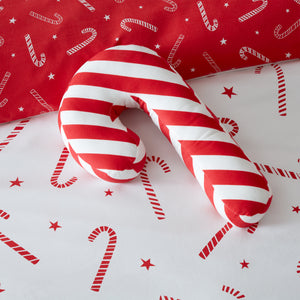 Christmas Candy Cane Filled Cushion