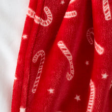 Load image into Gallery viewer, Christmas Candy Cane Blanket
