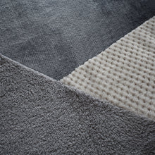 Load image into Gallery viewer, Cosy Larsson Fleece Duvet Set - Grey
