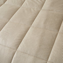 Load image into Gallery viewer, Cosy Cord Coverless Duvet - Natural
