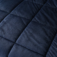 Load image into Gallery viewer, Cosy Cord Coverless Duvet - Navy
