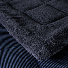 Load image into Gallery viewer, Cosy Cord Coverless Duvet - Navy
