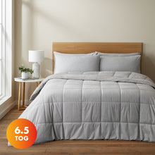 Load image into Gallery viewer, Cosy Cord Coverless Duvet - Silver
