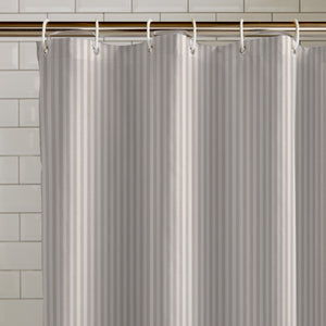 Timeless Stripe Shower Curtain - Natural
