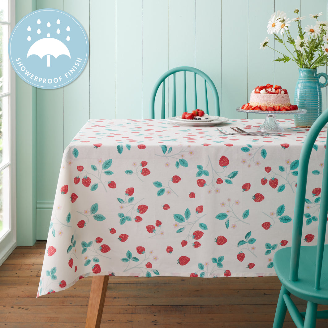 Strawberry Garden Tablecloth