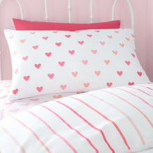 Load image into Gallery viewer, Hearts and Stripes Duvet Set (Twin pack)
