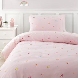 Embroidered Unicorn Duvet Set
