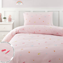 Load image into Gallery viewer, Embroidered Unicorn Duvet Set
