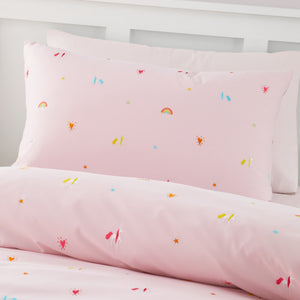 Embroidered Unicorn Duvet Set