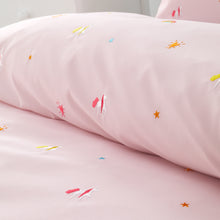 Load image into Gallery viewer, Embroidered Unicorn Duvet Set
