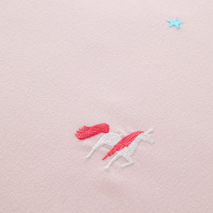 Embroidered Unicorn Duvet Set