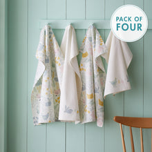 Load image into Gallery viewer, Cottage Friends Tea Towels (Pack of 4)
