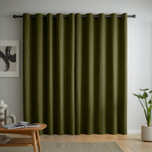 Load image into Gallery viewer, Wilson Blackout Thermal Curtains - Olive

