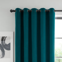 Load image into Gallery viewer, Wilson Blackout Thermal Curtains - Teal
