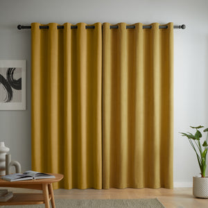 Wilson Blackout Thermal Curtains - Yellow