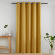 Load image into Gallery viewer, Wilson Blackout Thermal Door Curtain - Yellow

