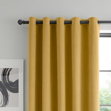 Load image into Gallery viewer, Wilson Blackout Thermal Door Curtain - Yellow

