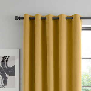 Wilson Blackout Thermal Door Curtain - Yellow