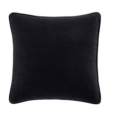 Load image into Gallery viewer, Wilson Velvet Filled Cushion - Black
