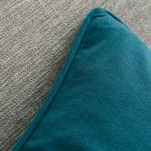 Load image into Gallery viewer, Wilson Velvet Filled Cushion - Teal
