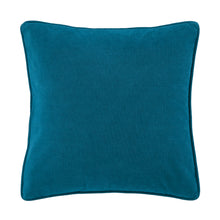 Load image into Gallery viewer, Wilson Velvet Filled Cushion - Teal
