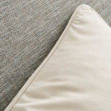 Load image into Gallery viewer, Wilson Velvet Filled Cushion - Natural

