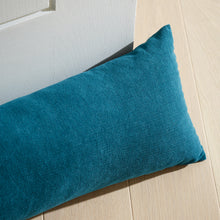 Load image into Gallery viewer, Wilson Velvet Draught Excluder - Teal
