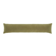 Load image into Gallery viewer, Wilson Velvet Draught Excluder - Olive Green
