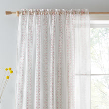 Load image into Gallery viewer, Floral Stripe Voile Panel
