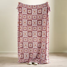 Load image into Gallery viewer, Crochet Throw - Pink
