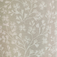 Load image into Gallery viewer, Brooke Floral Pencil Pleat Curtain Pair - Natural
