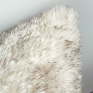 Arctic Fox Cushion - Grey