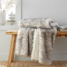 Load image into Gallery viewer, Arctic Fox Throw - Grey
