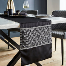 Load image into Gallery viewer, Deco Sequin Table Runner (Black)
