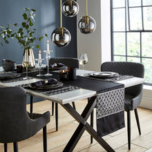 Load image into Gallery viewer, Deco Sequin Table Runner (Black)
