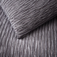Load image into Gallery viewer, Allure Sparkle Duvet Set - Grey
