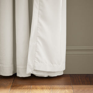 Kingsley Matt Velvet Curtains - Cream