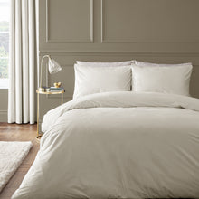 Load image into Gallery viewer, Kingsley Matt Velvet Duvet Set - Cream
