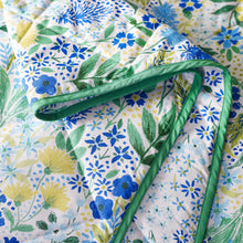 Load image into Gallery viewer, Tilly Floral Bedspread - Blue
