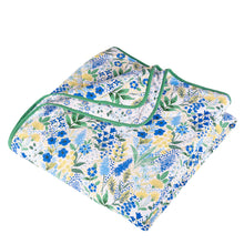 Load image into Gallery viewer, Tilly Floral Bedspread - Blue

