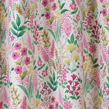 Load image into Gallery viewer, Tilly Floral Pink Eyelet Curtains

