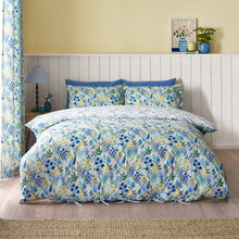 Load image into Gallery viewer, Tilly Floral Duvet Set - Blue
