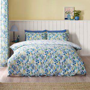 Tilly Floral Duvet Set - Blue