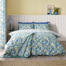 Load image into Gallery viewer, Tilly Floral Duvet Set - Blue

