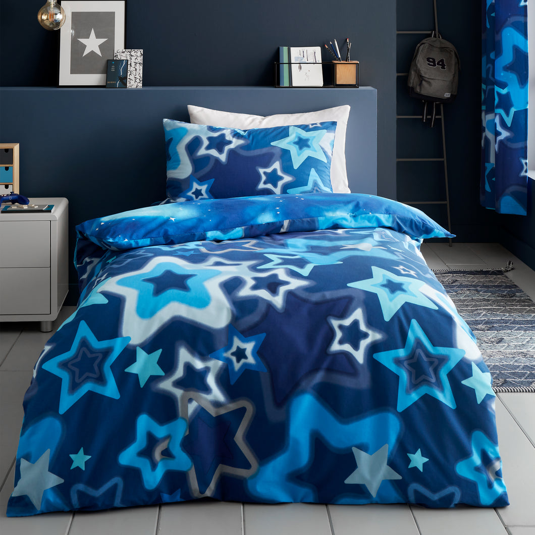 Ombre Stars Duvet Set