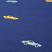 Load image into Gallery viewer, Embroidered Cars Duvet Set
