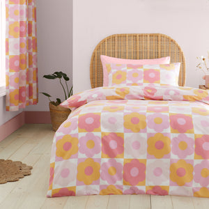 Retro Daisy Duvet Set