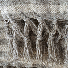 Load image into Gallery viewer, Stripe Chenille Throw - Grey
