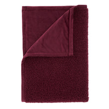 Load image into Gallery viewer, So Soft Velvet Boucle Throw - Damson
