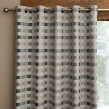 Load image into Gallery viewer, Wilson Check Blackout Curtains - Green

